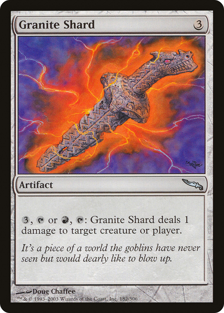Granite Shard (MRD-182) (Foil)