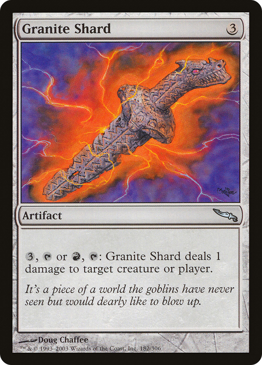 Granite Shard (MRD-182) (Foil)