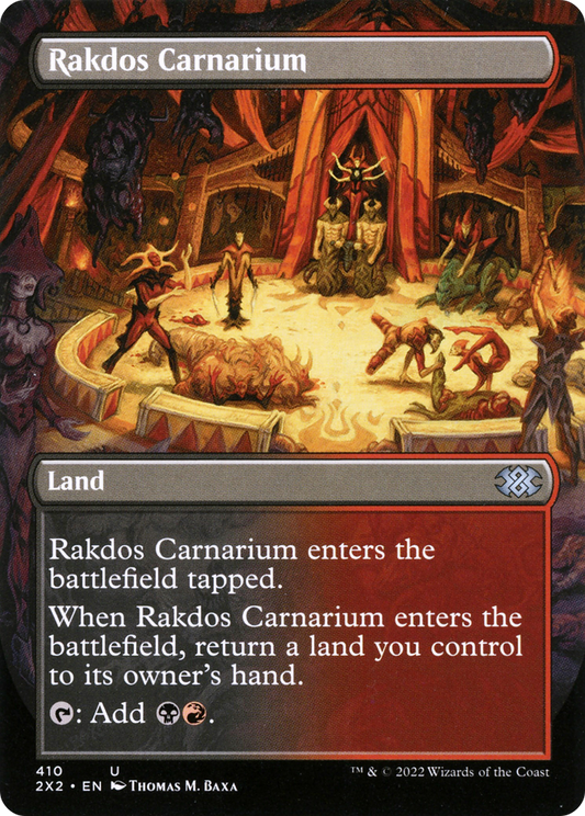 Rakdos Carnarium (2X2-410) (Borderless) (Foil)