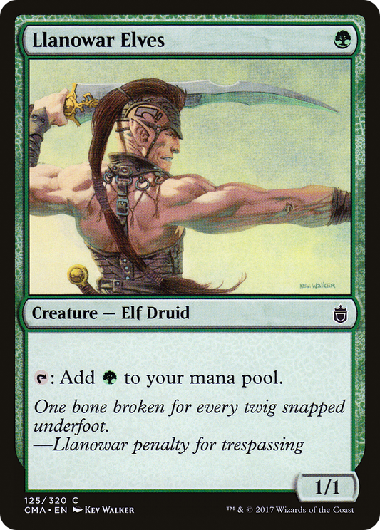Llanowar Elves (CMA-125)