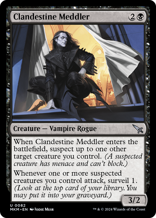 Clandestine Meddler (MKM-82†) (Foil)