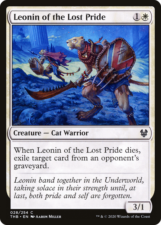 Leonin of the Lost Pride (THB-028) (Foil)
