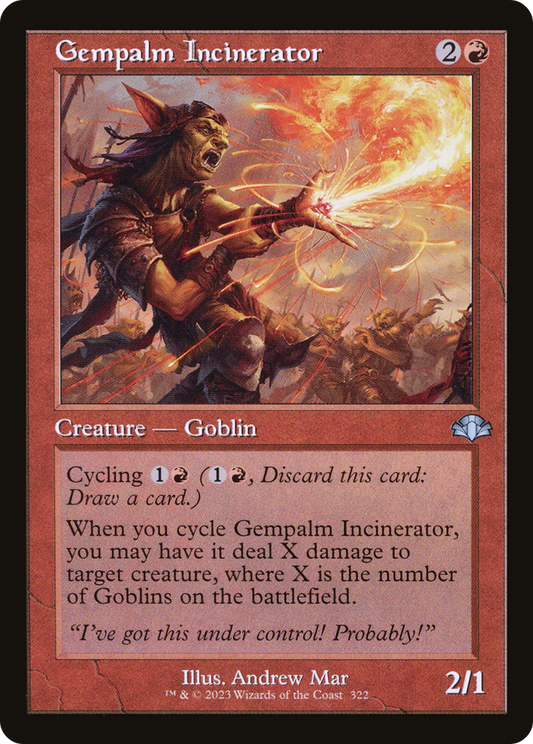 Gempalm Incinerator (DMR-322) (Foil)