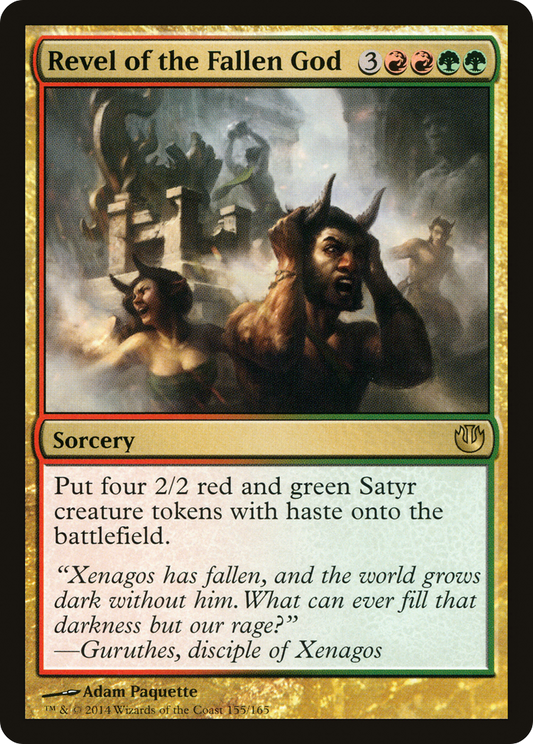 Revel of the Fallen God (JOU-155) (Foil)