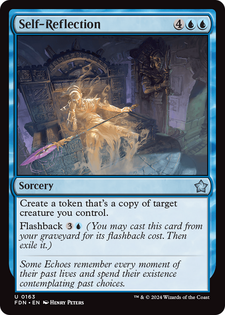 Self-Reflection (FDN-163) (Foil)