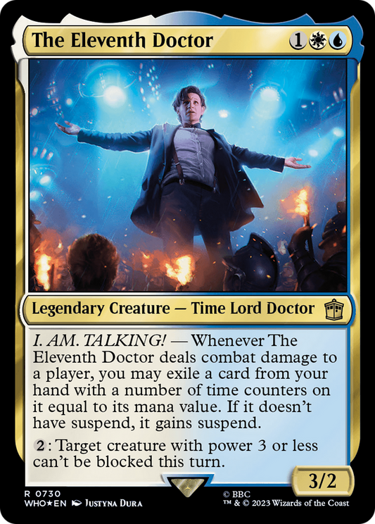 The Eleventh Doctor (WHO-730) (Surge Foil)