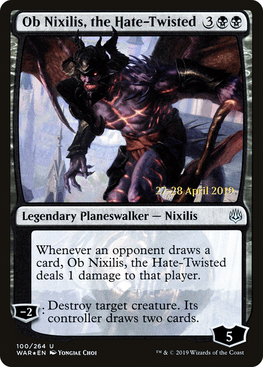 Ob Nixilis, the Hate-Twisted (PRE-100S) (Foil)