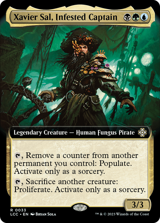 Xavier Sal, Infested Captain (LCC-033) (Extended Art) (Foil)