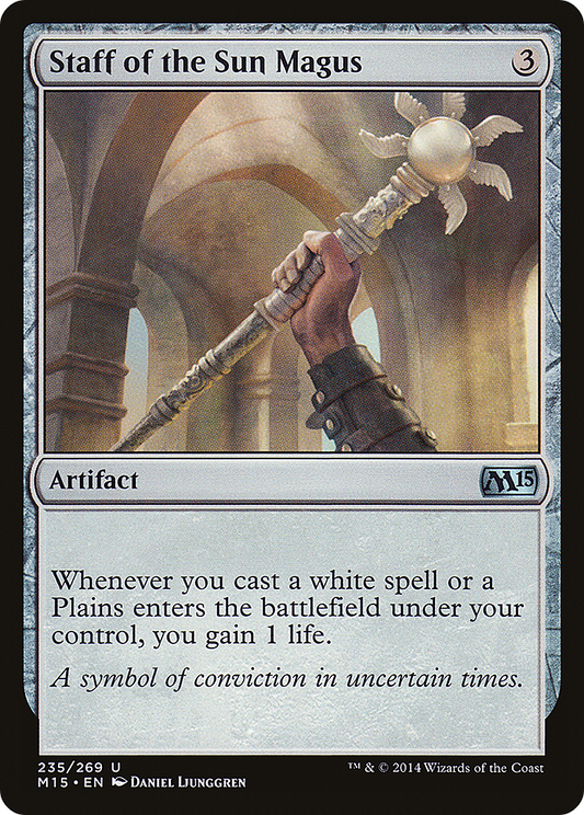 Staff of the Sun Magus (M15-235) (Foil)