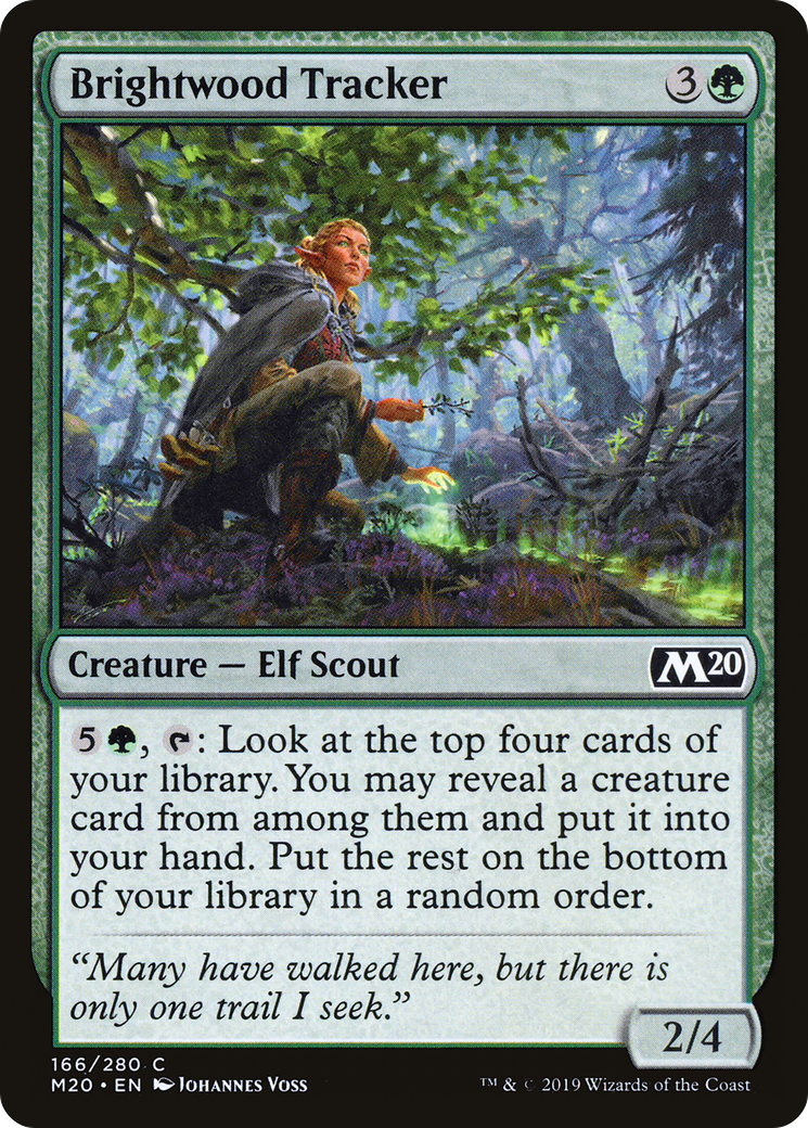Brightwood Tracker (M20-166) (Foil)