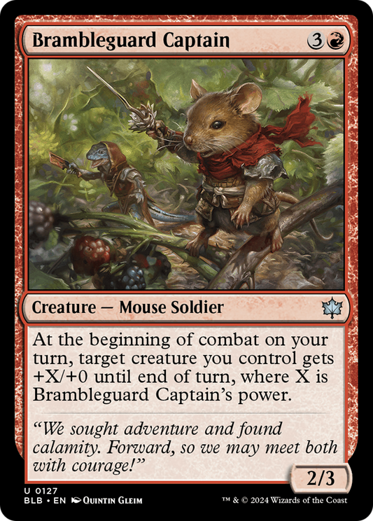 Brambleguard Captain (BLB-127) (Foil)