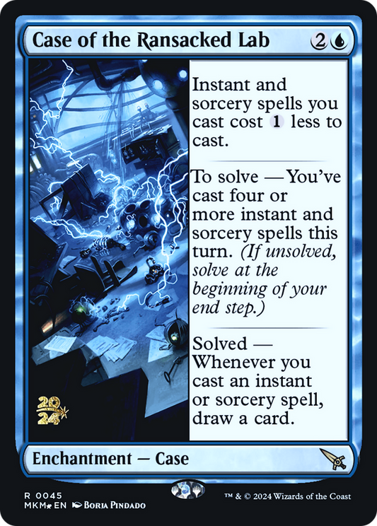 Case of the Ransacked Lab (PRE-45S) (Foil)