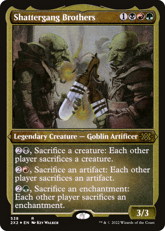Shattergang Brothers (2X2-538) (Etched Foil)