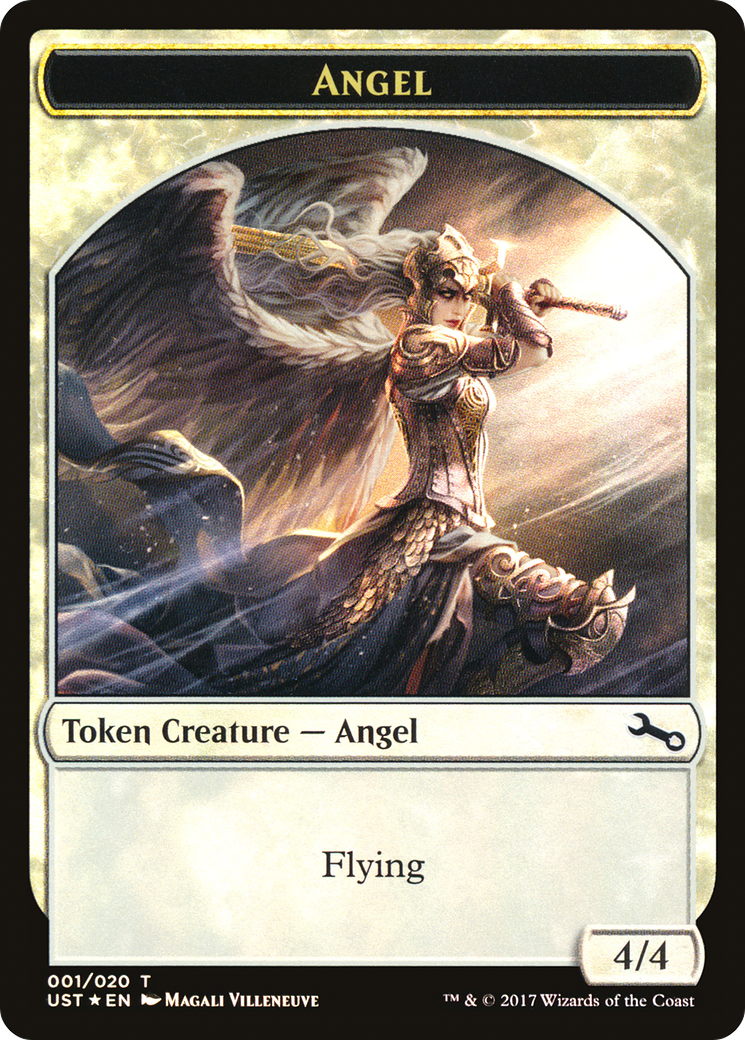 Angel // Angel Double-Sided Token (UST-001) (Foil)