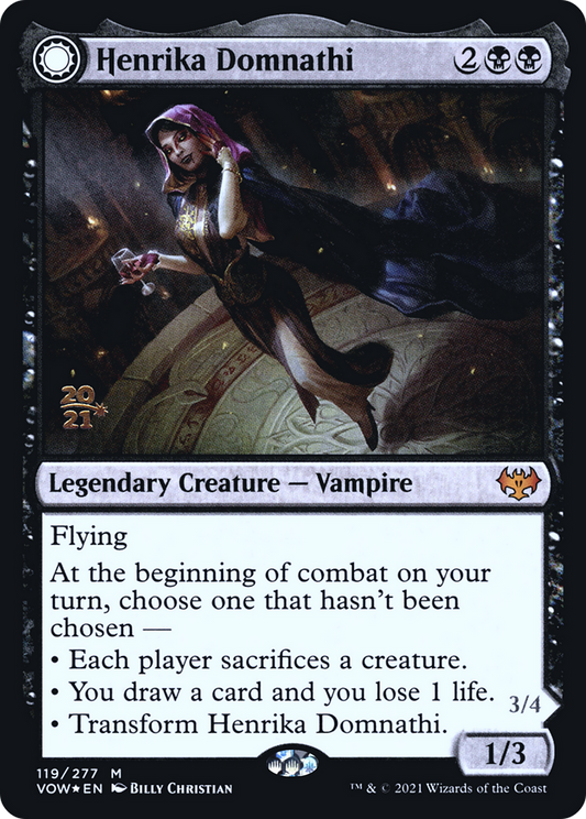 Henrika Domnathi // Henrika, Infernal Seer (PRE-119S) (Foil)