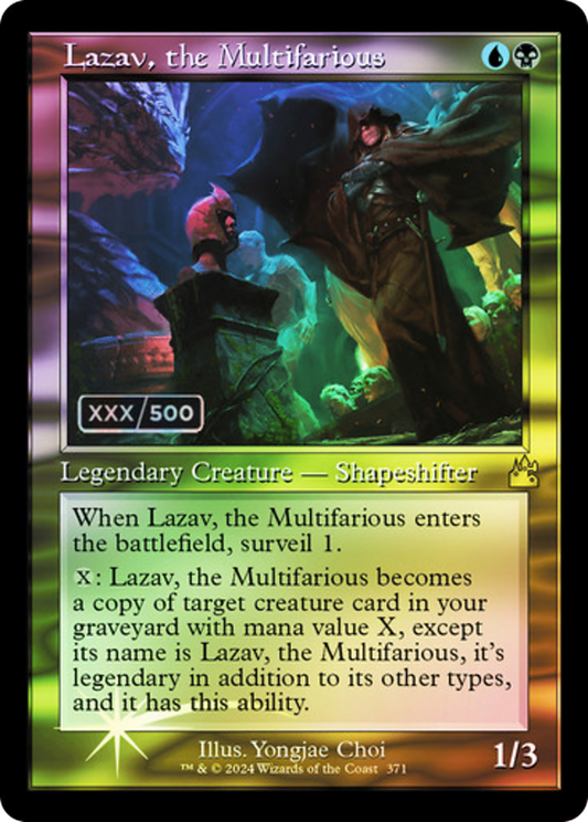 Lazav, the Multifarious (RVR-371Z) (Foil) (Serialized)