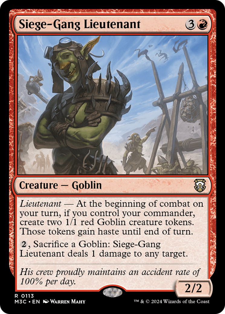 Siege-Gang Lieutenant (M3C-113)