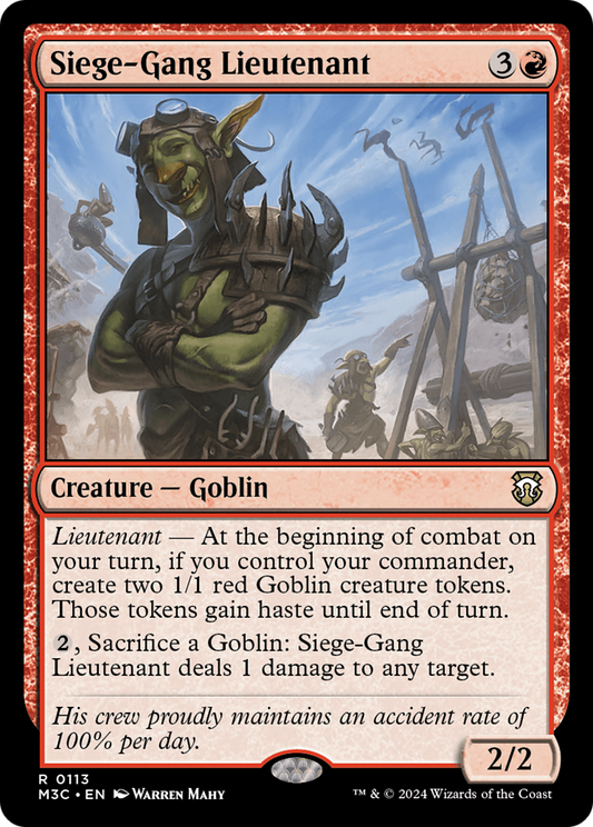 Siege-Gang Lieutenant (M3C-113)