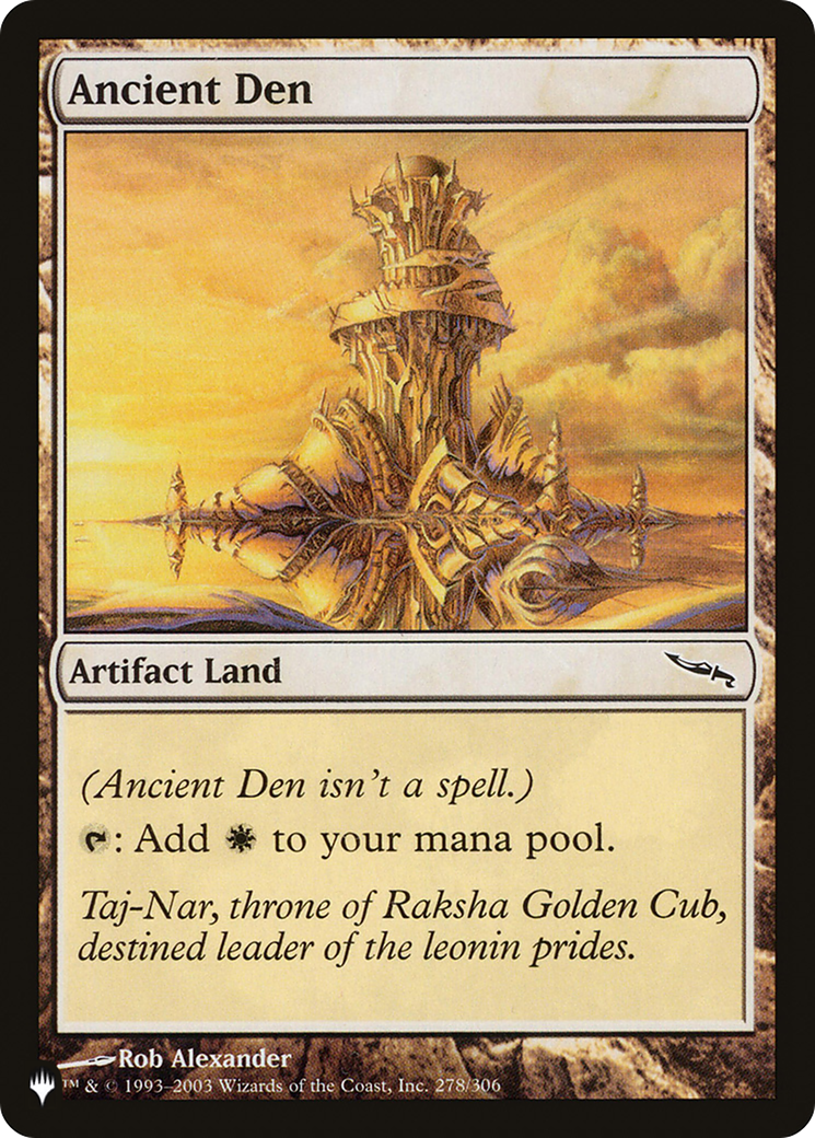 Ancient Den (PLST-MRD-278)
