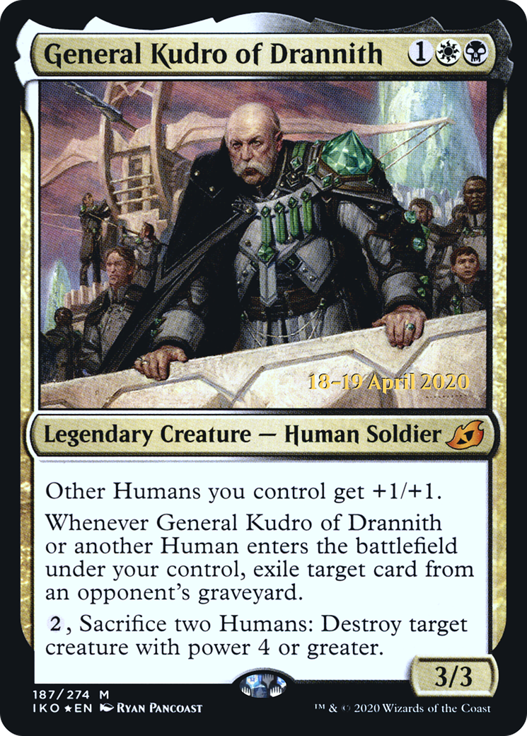 General Kudro of Drannith (PRE-187S) (Foil)