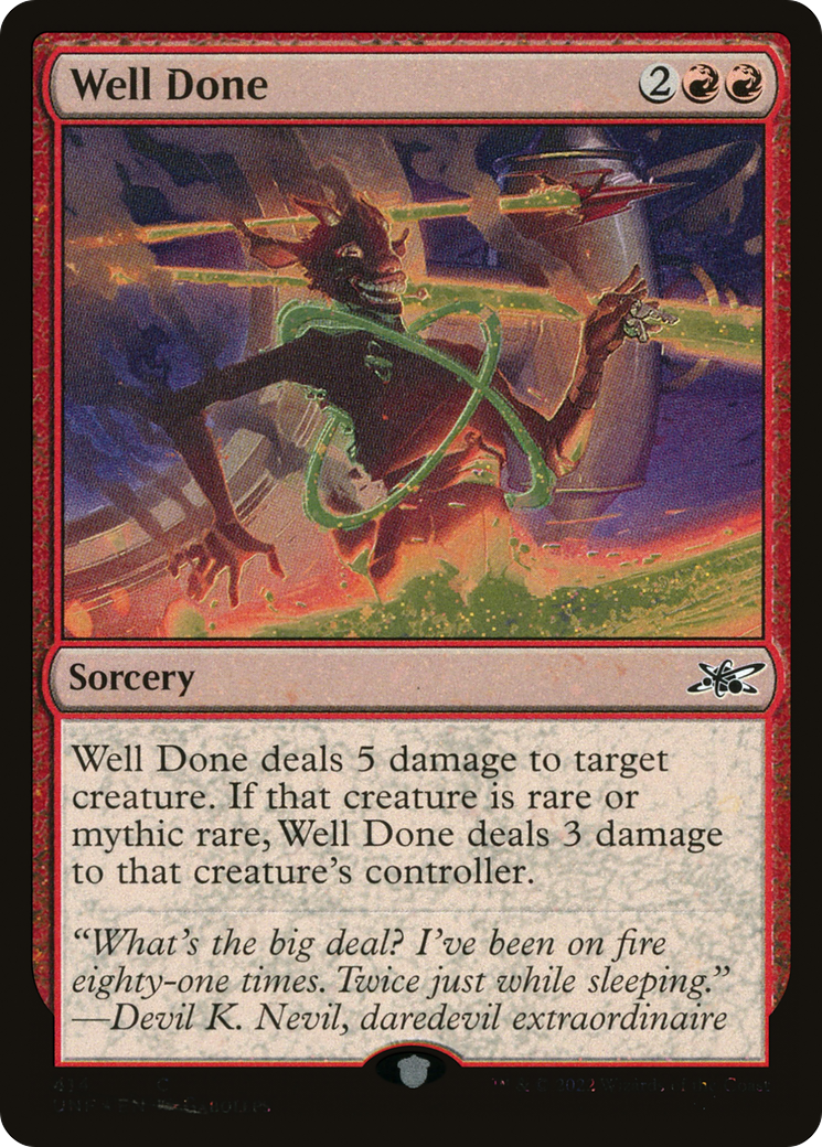 Well Done (UNF-414) (Galaxy Foil)
