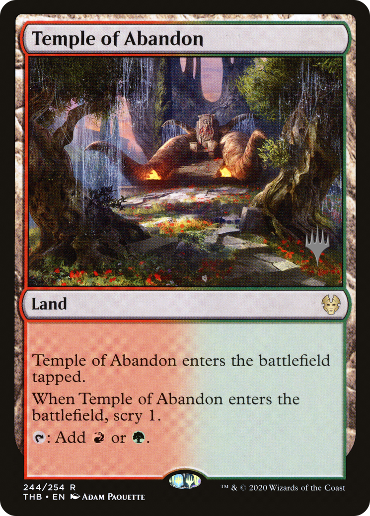 Temple of Abandon (PPTHB-244P) (Foil)