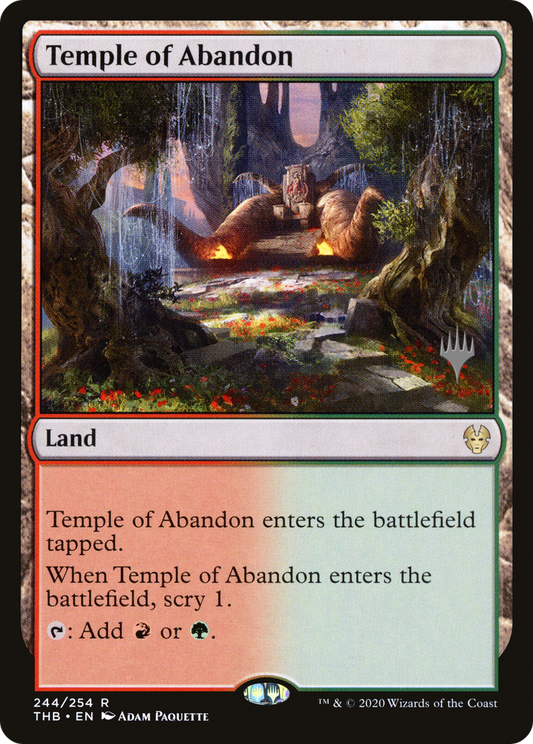 Temple of Abandon (PPTHB-244P) (Foil)