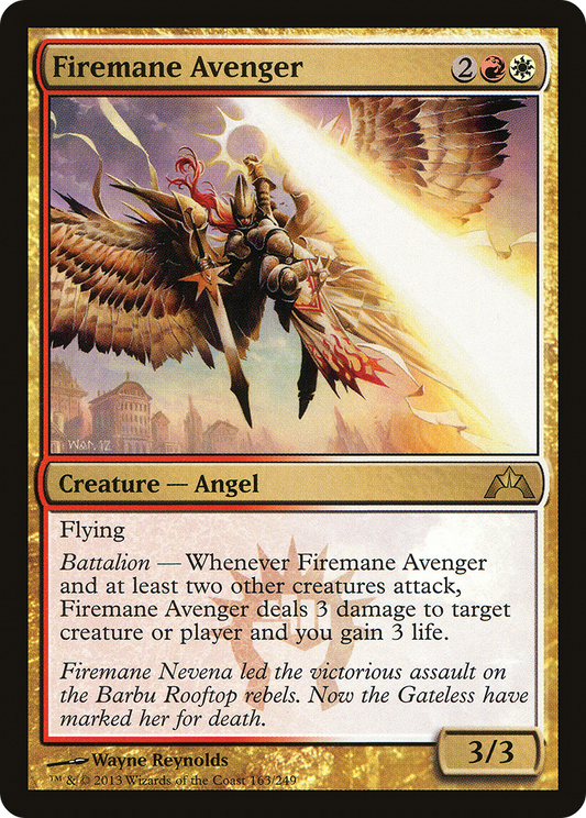 Firemane Avenger (GTC-163) (Foil)