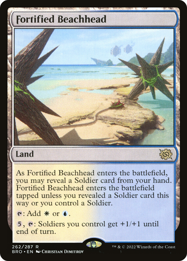 Fortified Beachhead (BRO-262) (Foil)