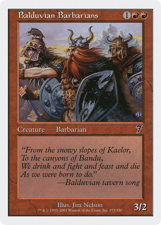 Balduvian Barbarians (7ED-173)