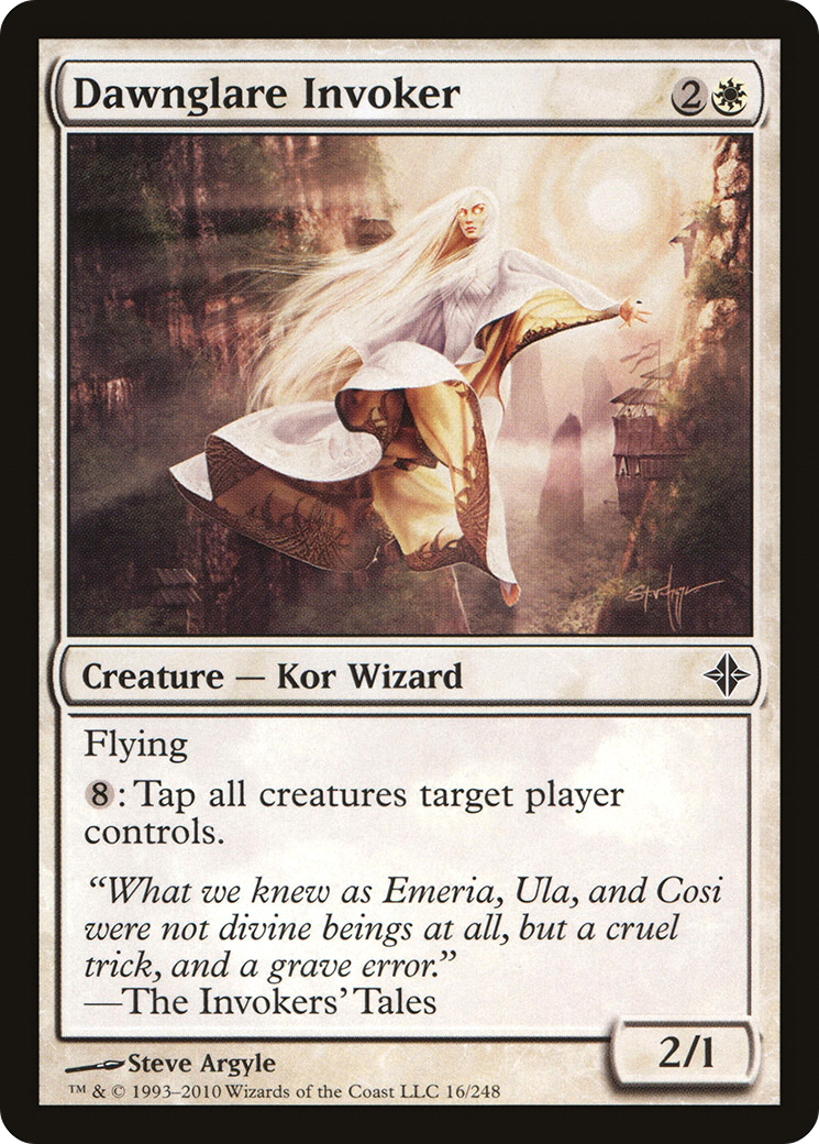 Dawnglare Invoker (ROE-016) (Foil)
