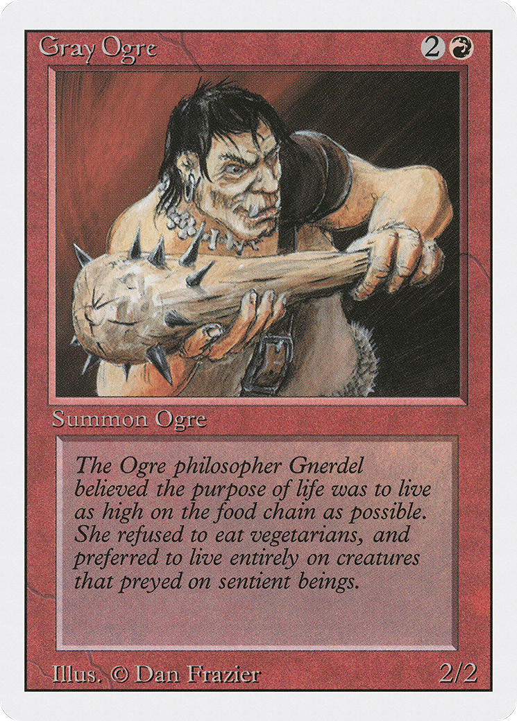 Gray Ogre (3ED-157)