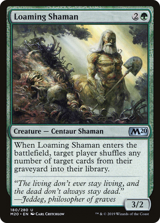 Loaming Shaman (M20-180) (Foil)