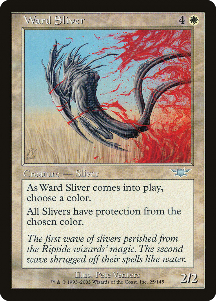 Ward Sliver (LGN-025) (Foil)
