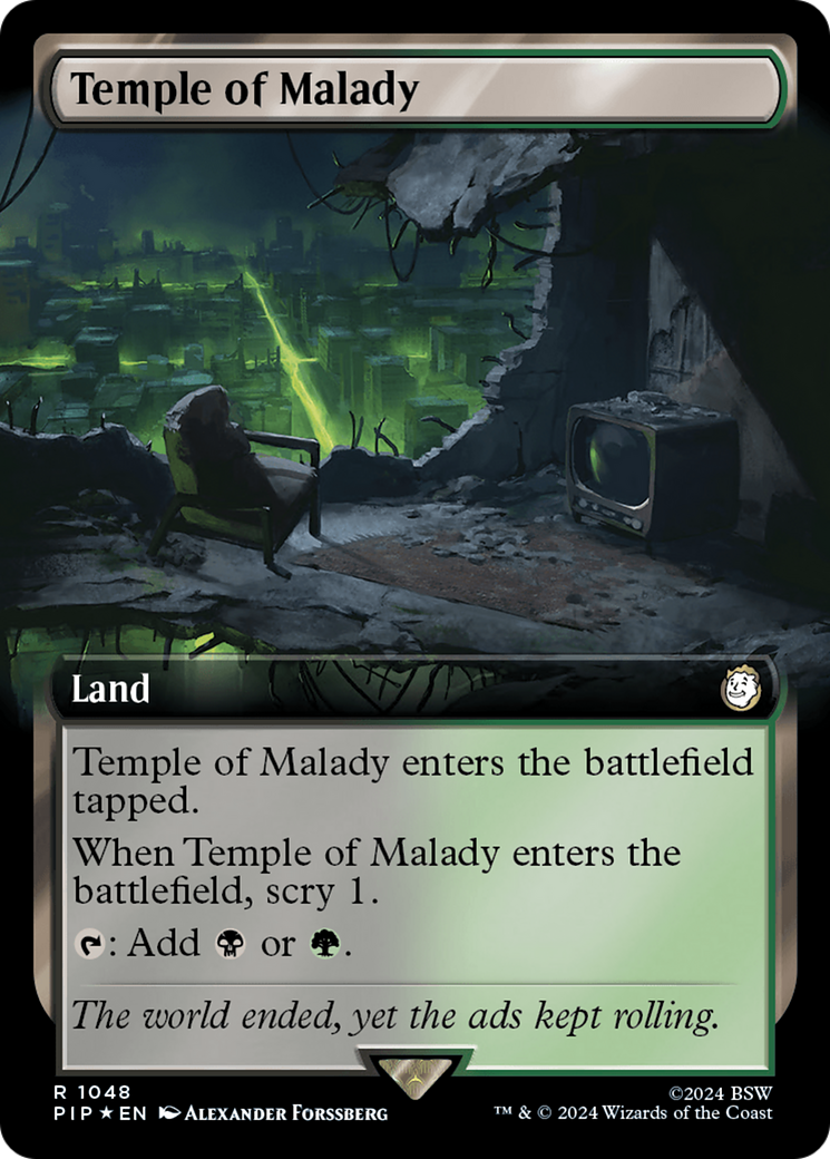 Temple of Malady (PIP-1048) (Extended Art) (Surge Foil)