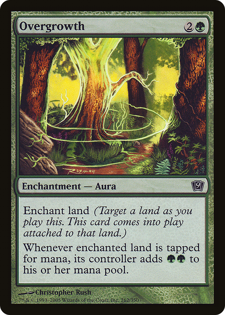 Overgrowth (9ED-262★) (Foil)