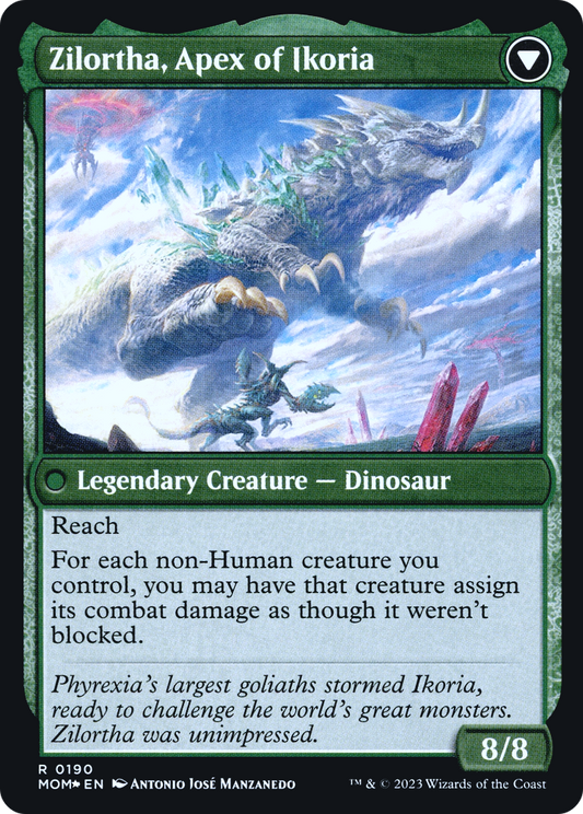 Invasion of Ikoria // Zilortha, Apex of Ikoria (PRE-190S) (Foil)