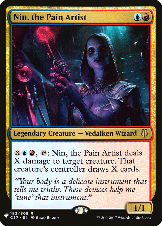 Nin, the Pain Artist (LIST-C17-183)