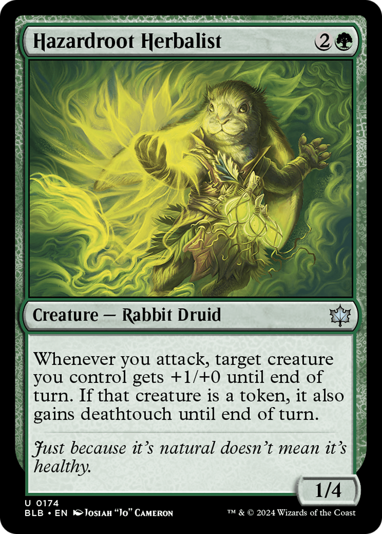 Hazardroot Herbalist (BLB-174) (Foil)