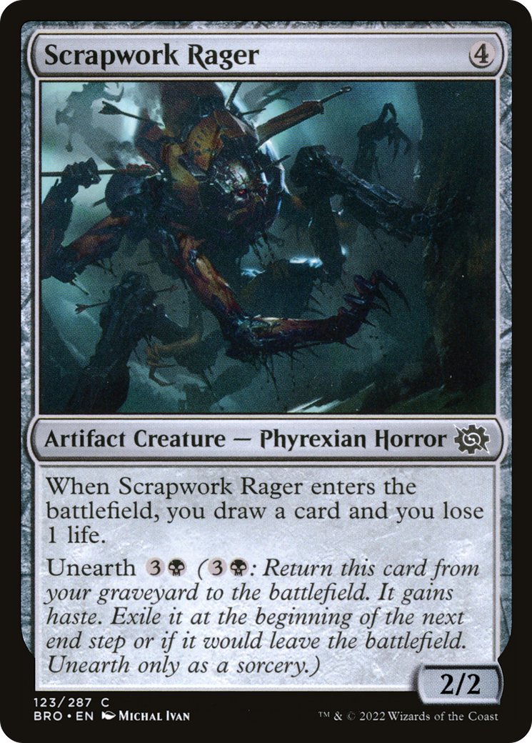 Scrapwork Rager (BRO-123) (Foil)