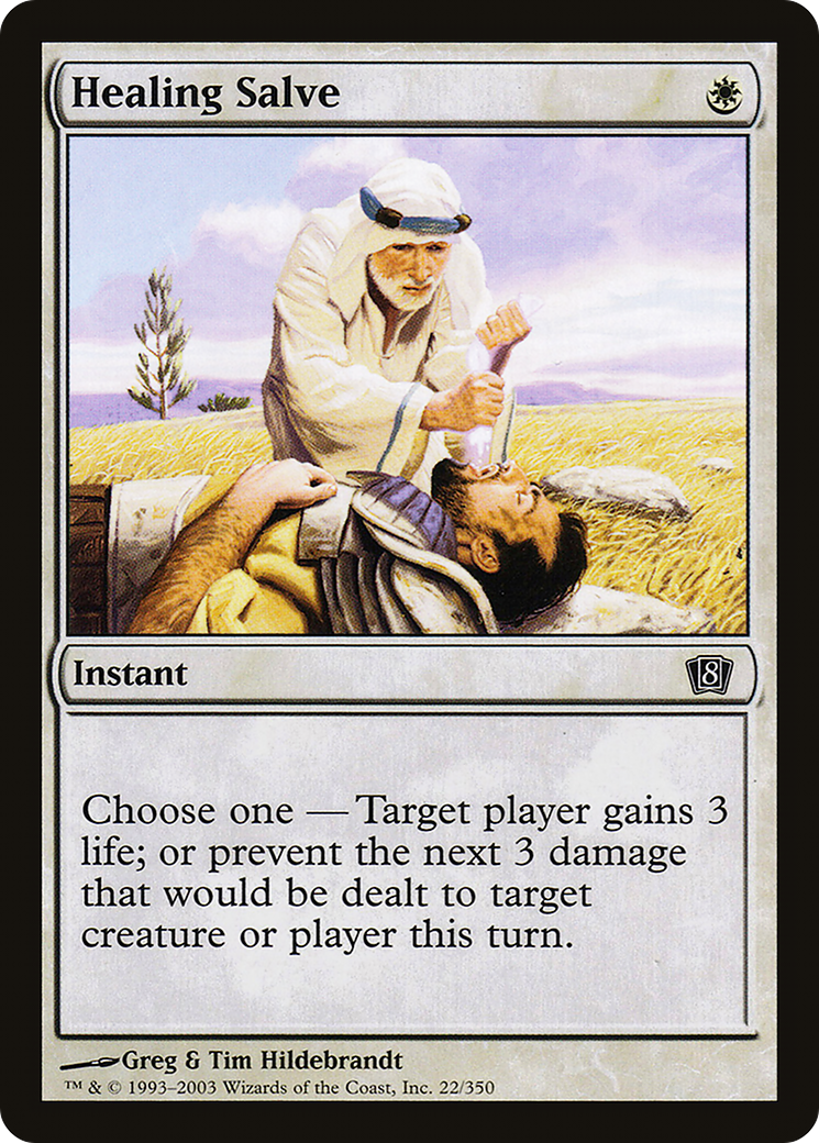 Healing Salve (8ED-22★) (Foil)