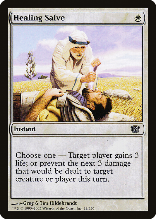 Healing Salve (8ED-22★) (Foil)