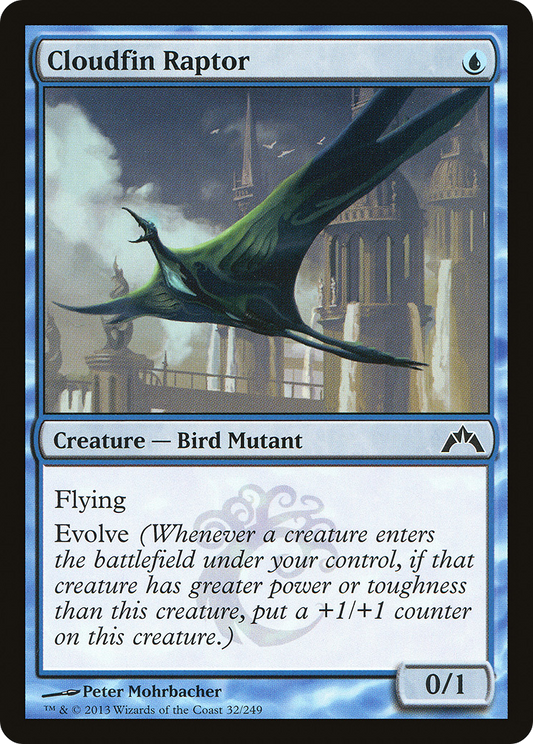 Cloudfin Raptor (GTC-032) (Foil)