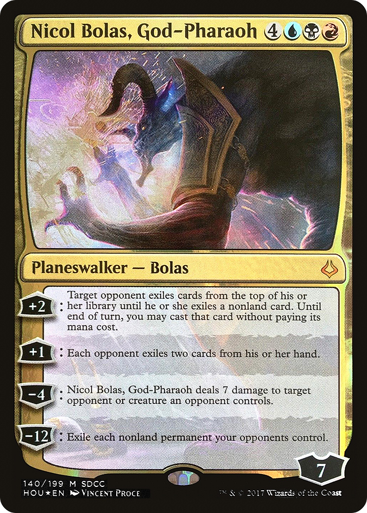 Nicol Bolas, God-Pharaoh (MEDIA-140) (Foil)