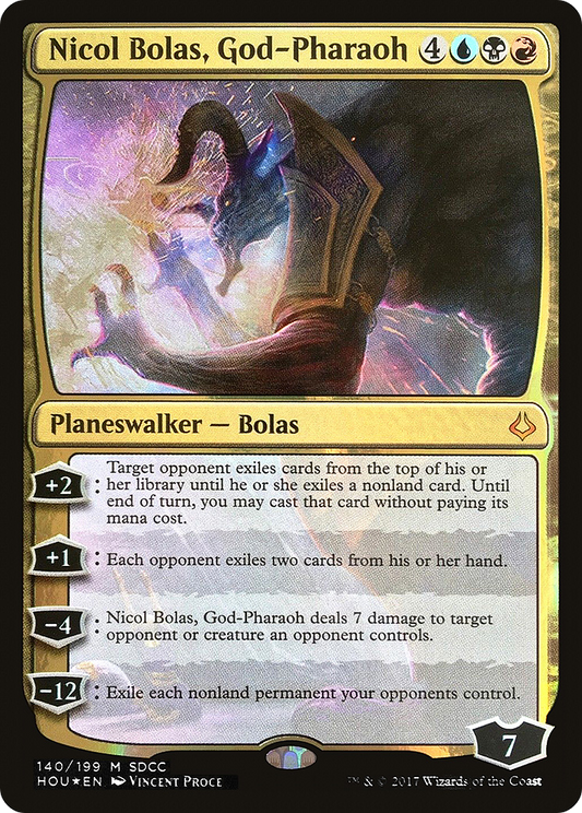 Nicol Bolas, God-Pharaoh (MEDIA-140) (Foil)
