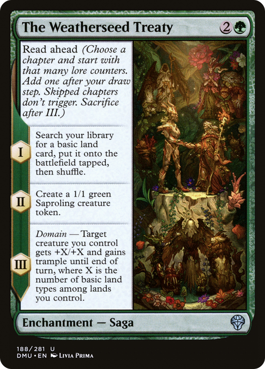 The Weatherseed Treaty (DMU-188) (Foil)