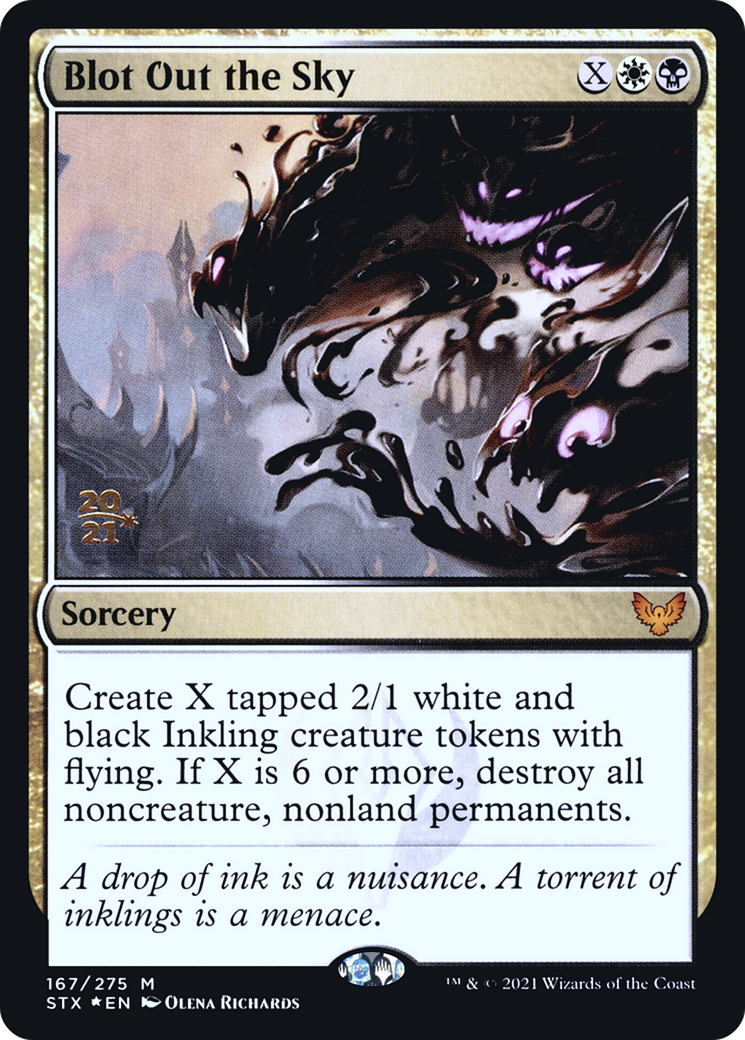 Blot Out the Sky (PRE-167S) (Foil)