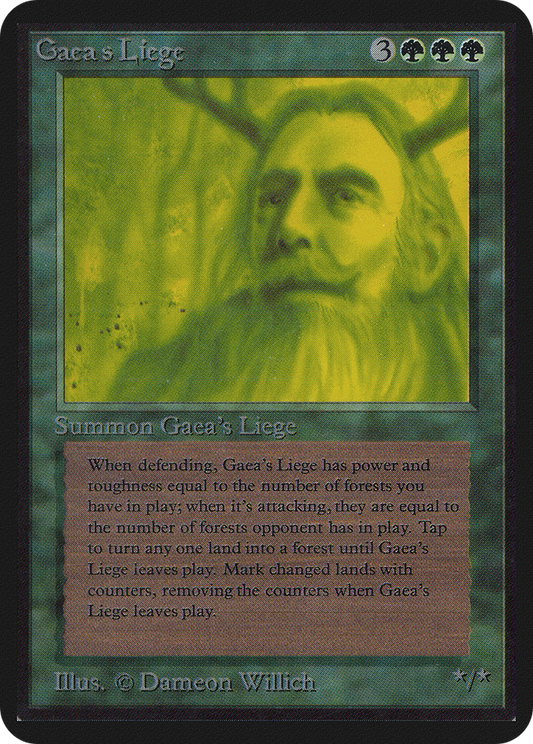 Gaea's Liege (LEA-196)