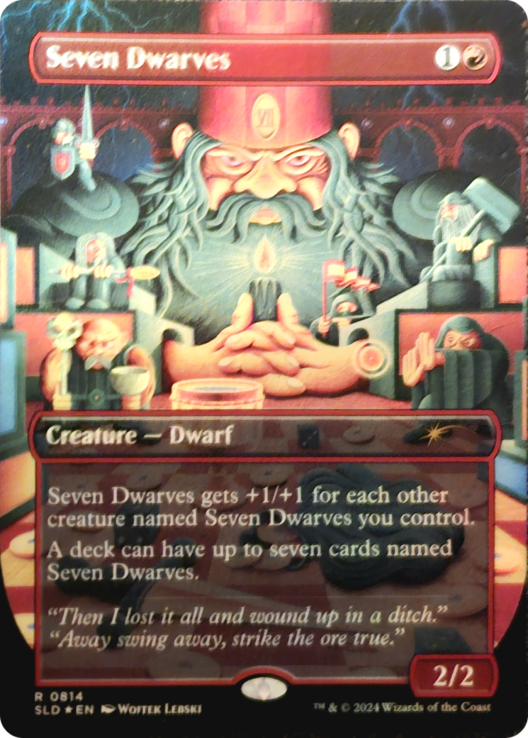 Seven Dwarves (SLD-814) (Borderless) (Foil)