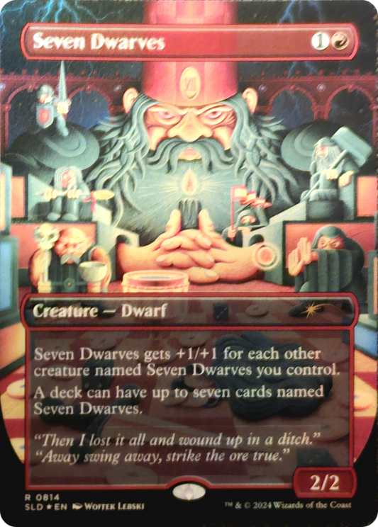 Seven Dwarves (SLD-814) (Borderless) (Foil)
